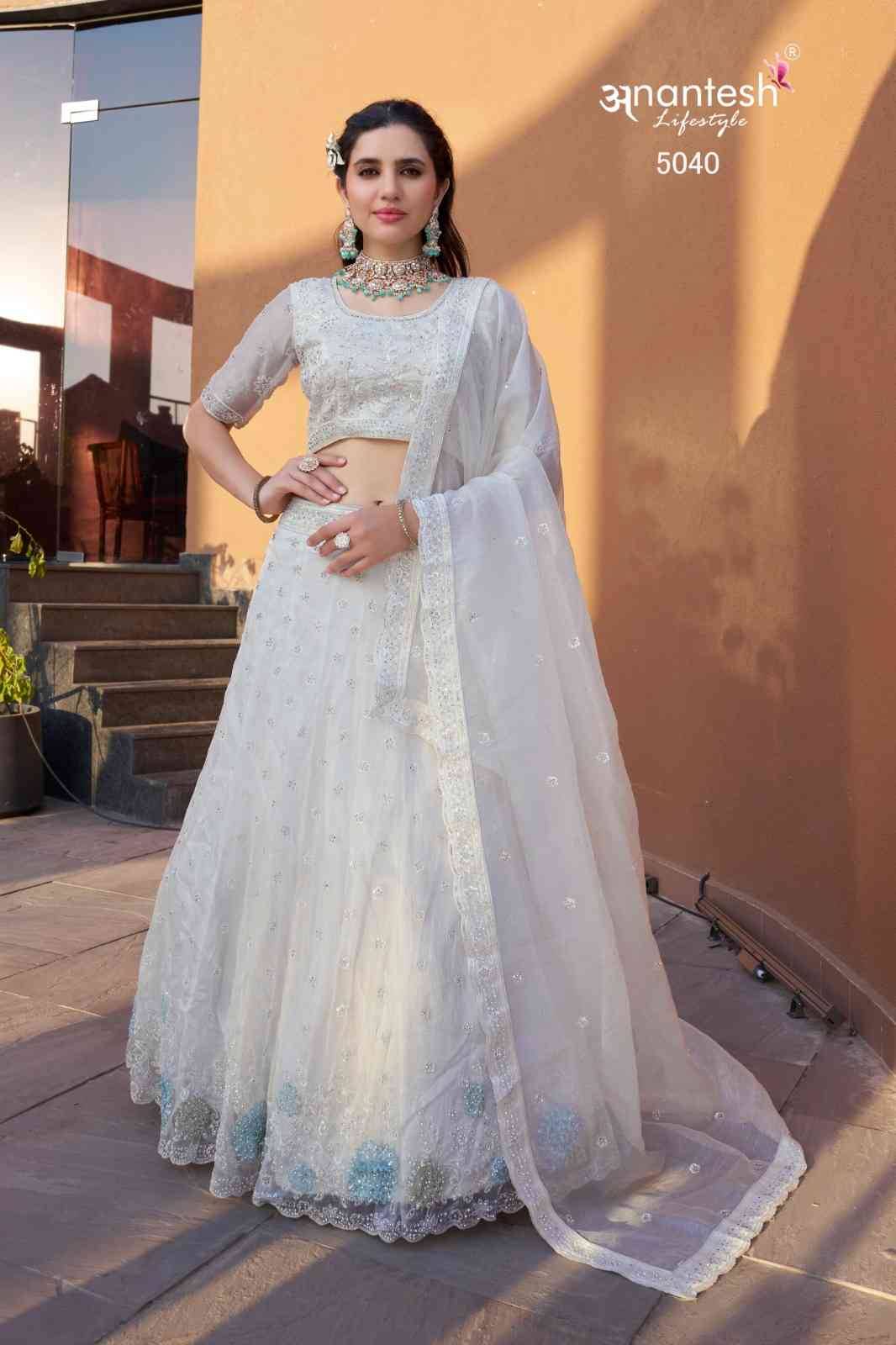 Occations Vol-10 By Anantesh 5035 To 5040 Series Beautiful Colorful Fancy Wedding Collection Occasional Wear & Party Wear Silk Lehengas At Wholesale Price