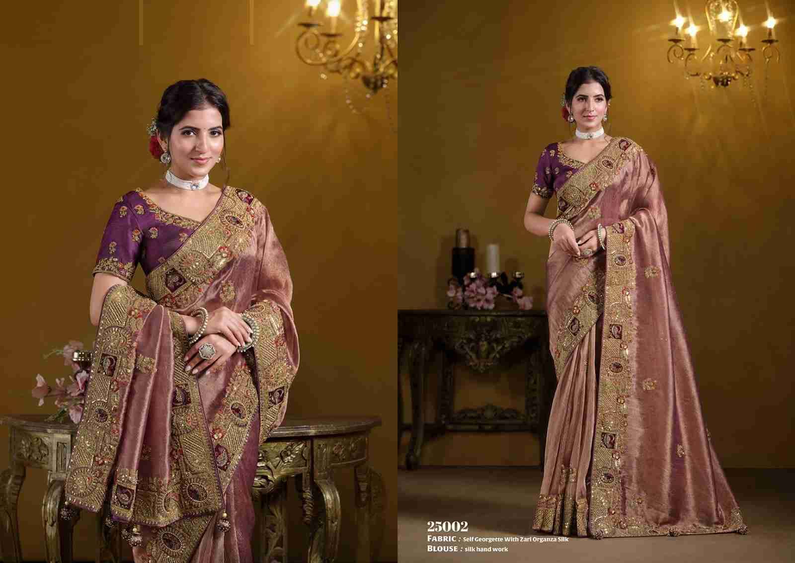 Rajasvi By Mohmanthan 25002 To 25010 Indian Traditional Wear Collection Beautiful Stylish Fancy Colorful Party Wear & Occasional Wear Satin Silk Sarees At Wholesale Price