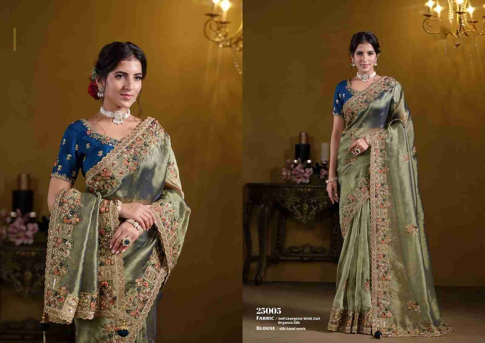 Rajasvi By Mohmanthan 25002 To 25010 Indian Traditional Wear Collection Beautiful Stylish Fancy Colorful Party Wear & Occasional Wear Satin Silk Sarees At Wholesale Price