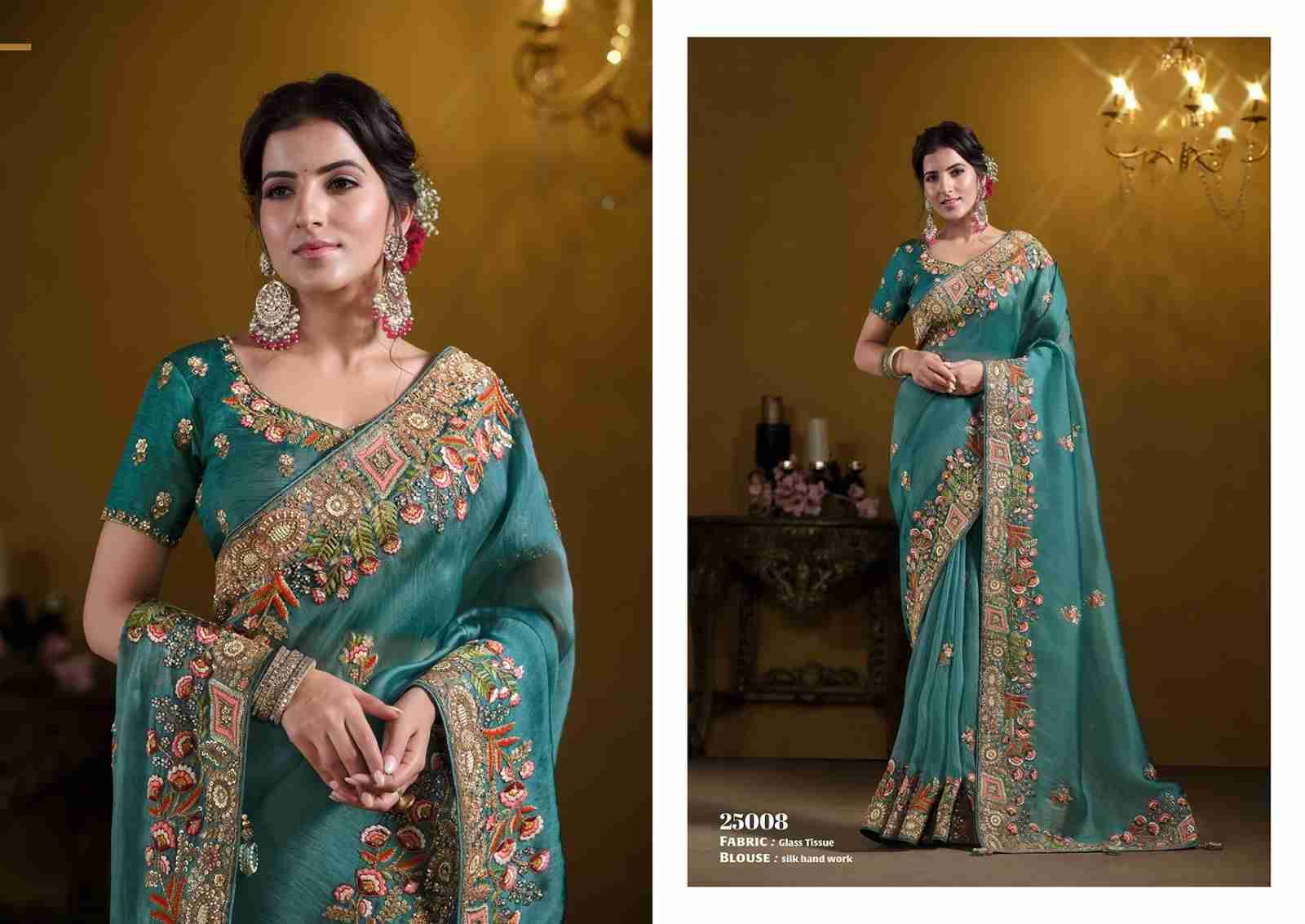 Rajasvi By Mohmanthan 25002 To 25010 Indian Traditional Wear Collection Beautiful Stylish Fancy Colorful Party Wear & Occasional Wear Satin Silk Sarees At Wholesale Price