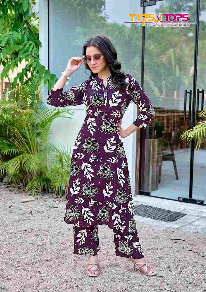 Cinderella Vol-5 By Tips And Tops 5001 To 5006 Series Designer Stylish Fancy Colorful Beautiful Party Wear & Ethnic Wear Collection Heavy Rayon Co-Ords At Wholesale Price
