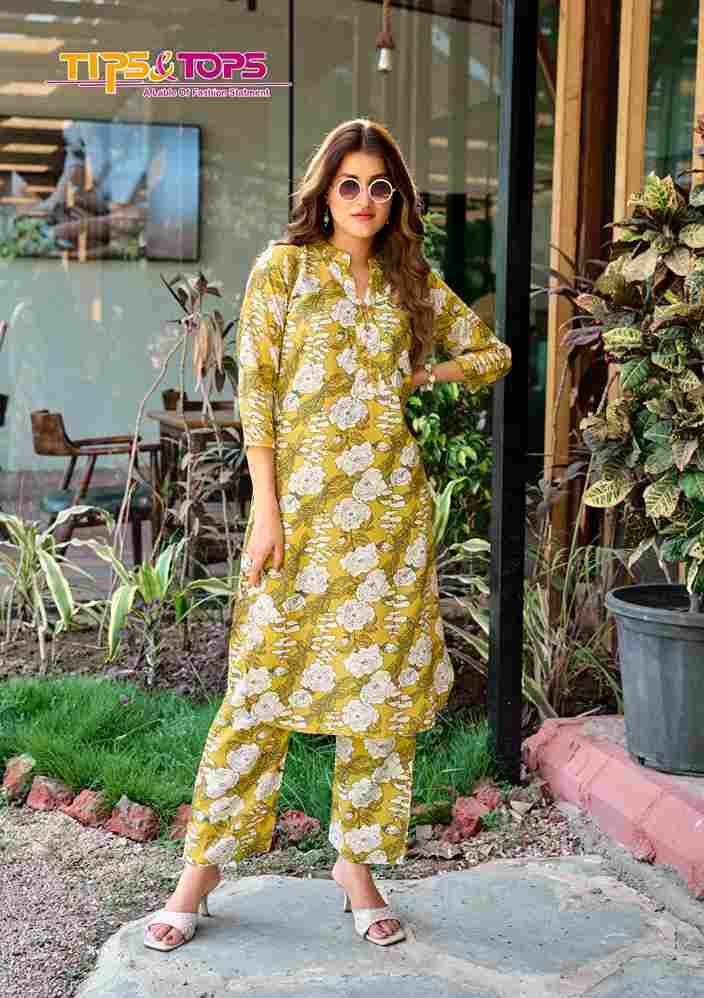 Cinderella Vol-5 By Tips And Tops 5001 To 5006 Series Designer Stylish Fancy Colorful Beautiful Party Wear & Ethnic Wear Collection Heavy Rayon Co-Ords At Wholesale Price