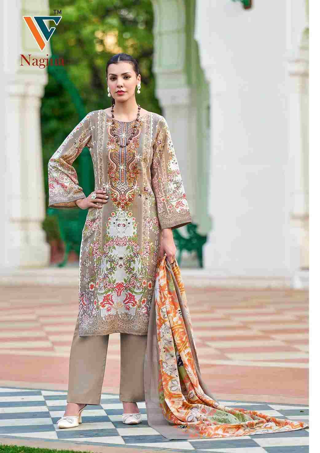 Nagina Vol-4 By Vandana Creation 4001 To 4008 Series Beautiful Festive Suits Stylish Fancy Colorful Casual Wear & Ethnic Wear Cotton Print Dresses At Wholesale Price
