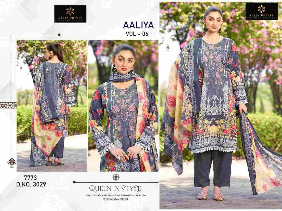 Aaliya Vol-6 By Aaliz Prints 3029 To 3032 Series Beautiful Festive Suits Stylish Fancy Colorful Casual Wear & Ethnic Wear Cotton Digital Print Dresses At Wholesale Price
