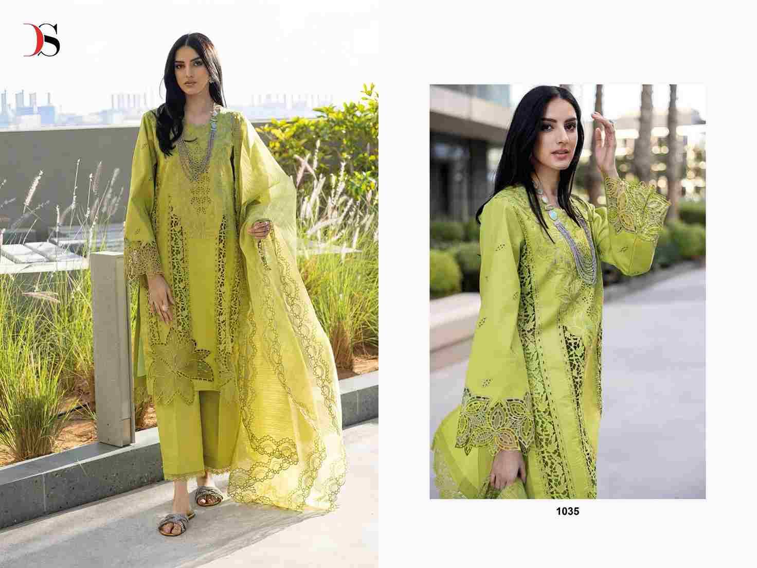 Deepsy Hit Design 1035 By Deepsy Suits Beautiful Pakistani Suits Colorful Stylish Fancy Casual Wear & Ethnic Wear Pure Cotton Embroidered Dresses At Wholesale Price