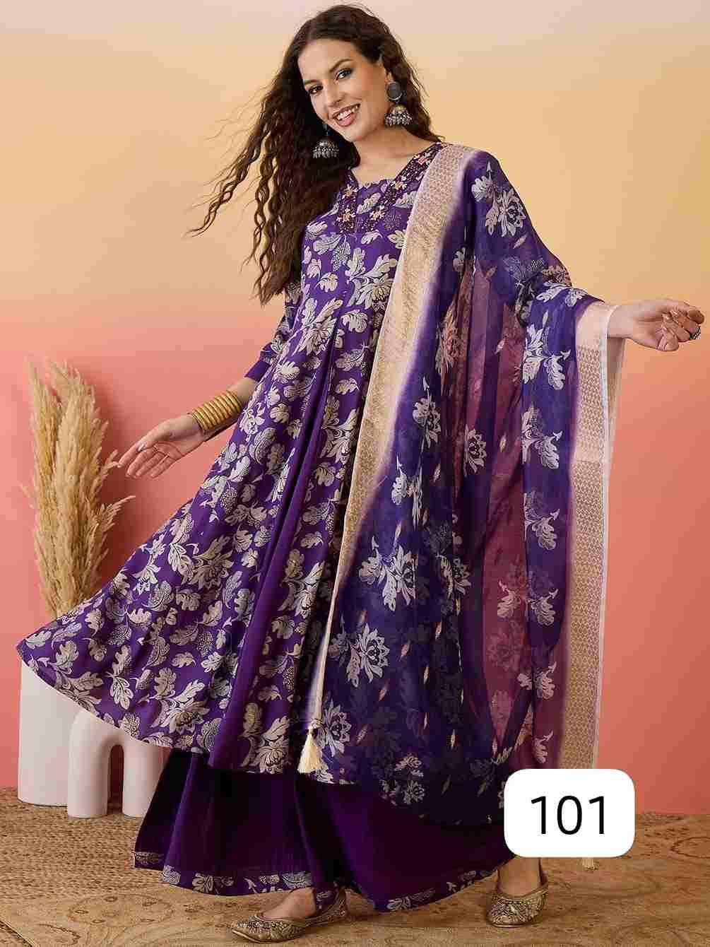 Aroma By PC 101 To 112 Series Festive Suits Beautiful Fancy Colorful Stylish Party Wear & Occasional Wear Roman Silk Embroidered Dresses At Wholesale Price