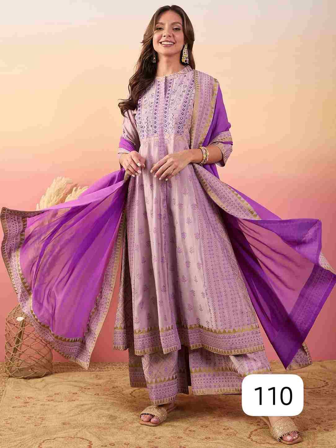 Aroma By PC 101 To 112 Series Festive Suits Beautiful Fancy Colorful Stylish Party Wear & Occasional Wear Roman Silk Embroidered Dresses At Wholesale Price