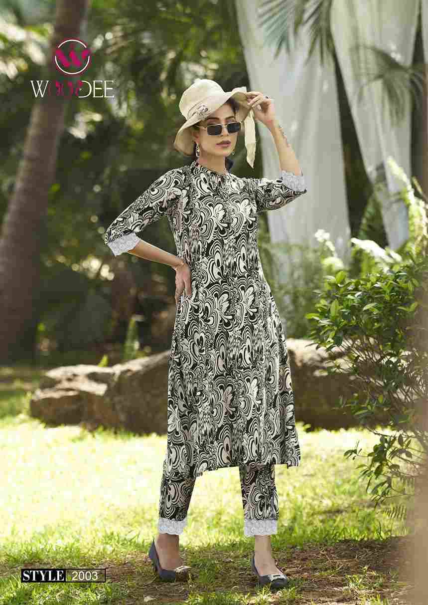 Shakira Vol-2 By Woodee 2001 To 2006 Series Designer Stylish Fancy Colorful Beautiful Party Wear & Ethnic Wear Collection Heavy Rayon Co-Ords At Wholesale Price