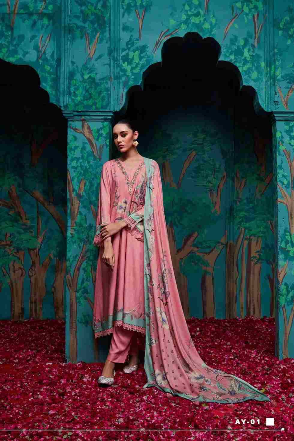 Anya By Varshaa 01 To 04 Series Beautiful Festive Suits Colorful Stylish Fancy Casual Wear & Ethnic Wear Cotton Linen Dresses At Wholesale Price
