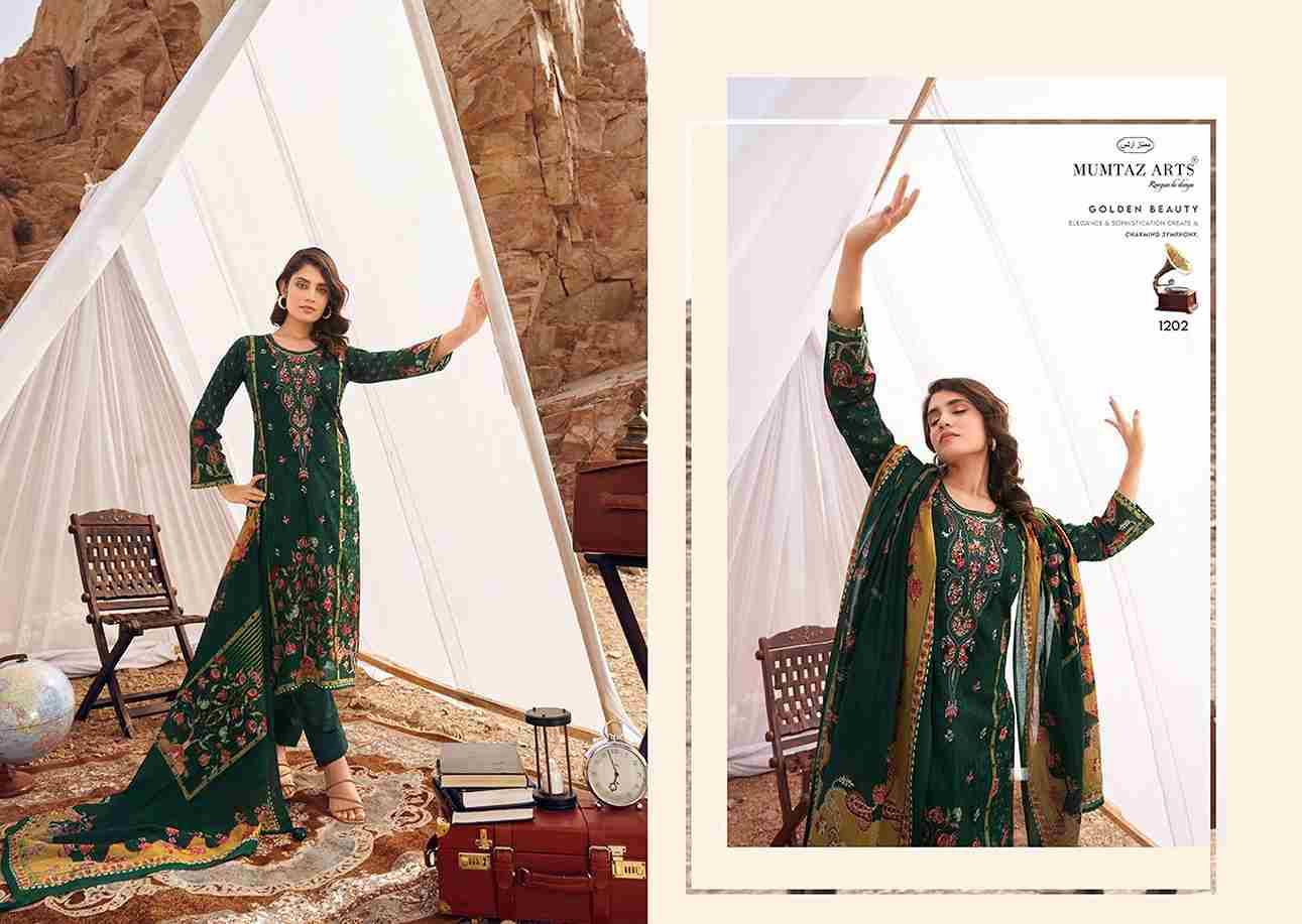 Ellena By Mumtaz Arts 1201 To 1206 Series Designer Festive Suits Collection Beautiful Stylish Fancy Colorful Party Wear & Occasional Wear Pure Cambric Lawn Dresses At Wholesale Price