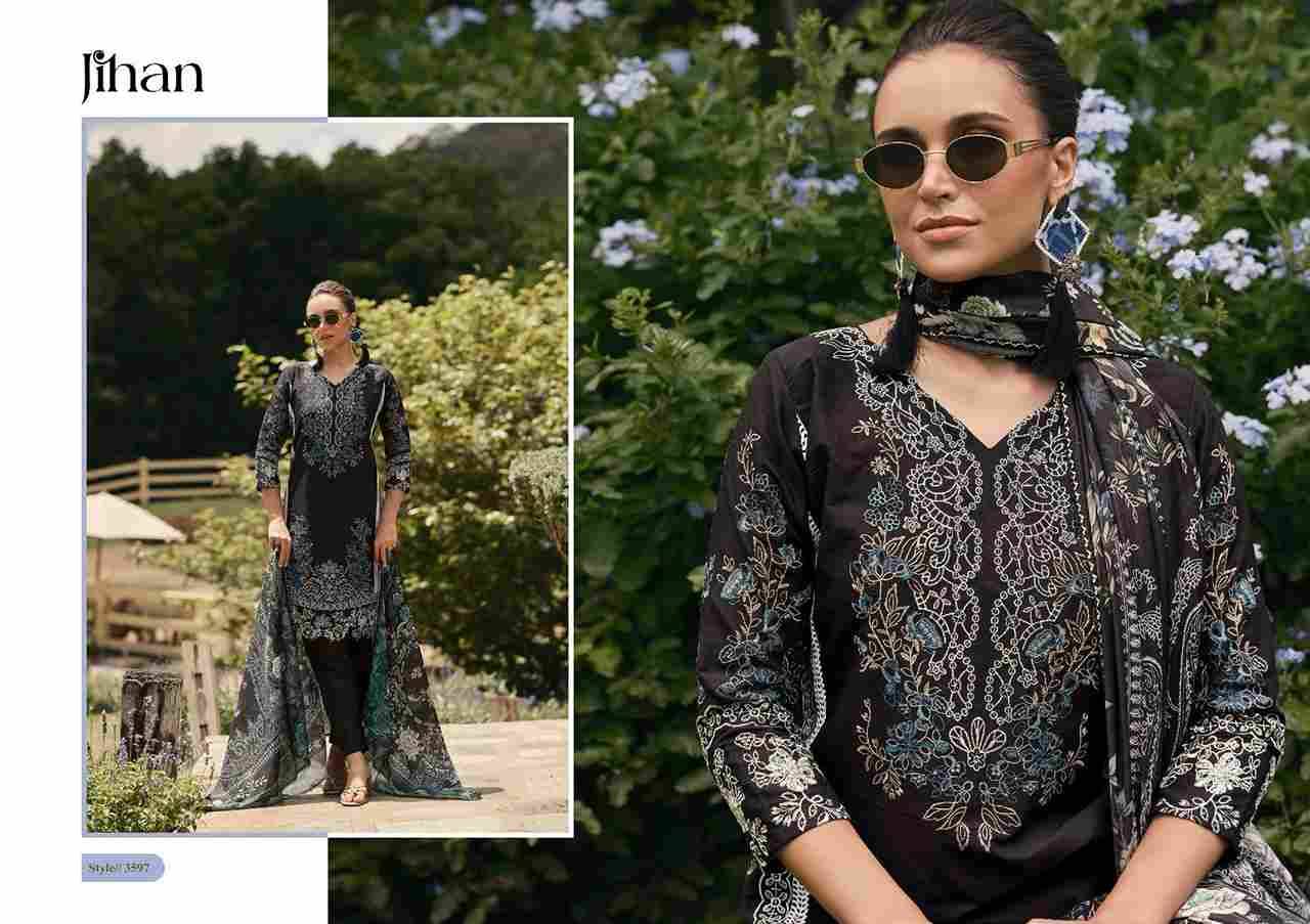 Taskeen Vol-2 By Jihan Designer Pakistani Suits Beautiful Fancy Stylish Colorful Party Wear & Occasional Wear Cotton Dresses At Wholesale Price