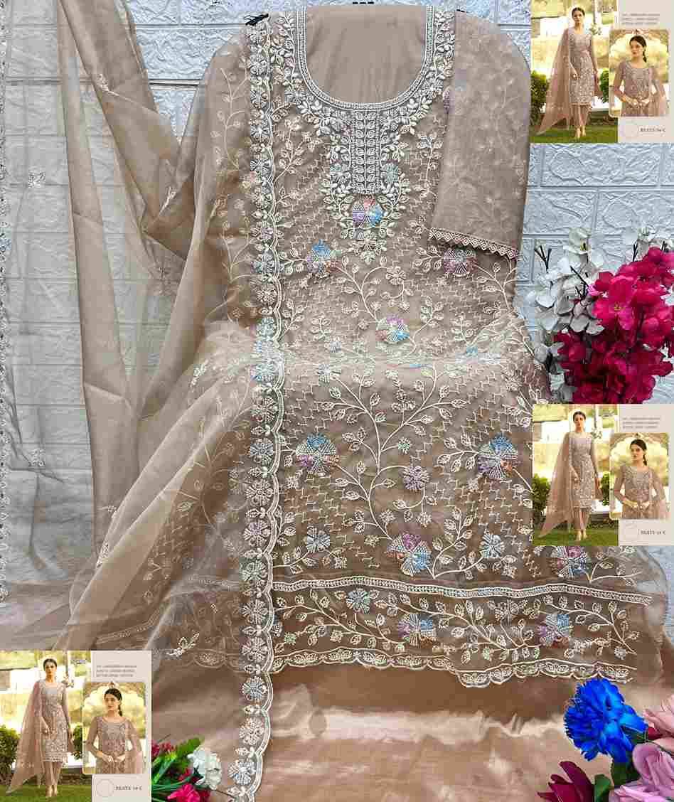 Beats-34 Colours By Shree Fabs 34-A To 34-D Series Beautiful Pakistani Suits Stylish Fancy Colorful Party Wear & Occasional Wear Heavy Organza Embroidered Dresses At Wholesale Price