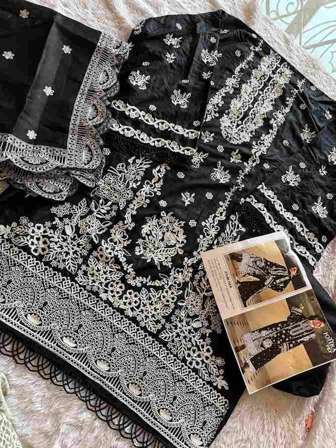 Johra Hit Design 158-B By Johra Tex Beautiful Pakistani Suits Colorful Stylish Fancy Casual Wear & Ethnic Wear Rayon Cotton Embroidered Dresses At Wholesale Price
