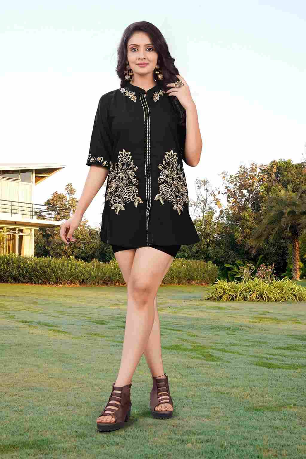 Zia By Kaamiri 01 To 05 Series Designer Stylish Fancy Colorful Beautiful Party Wear & Ethnic Wear Collection Viscose Rayon With Work Tops At Wholesale Price