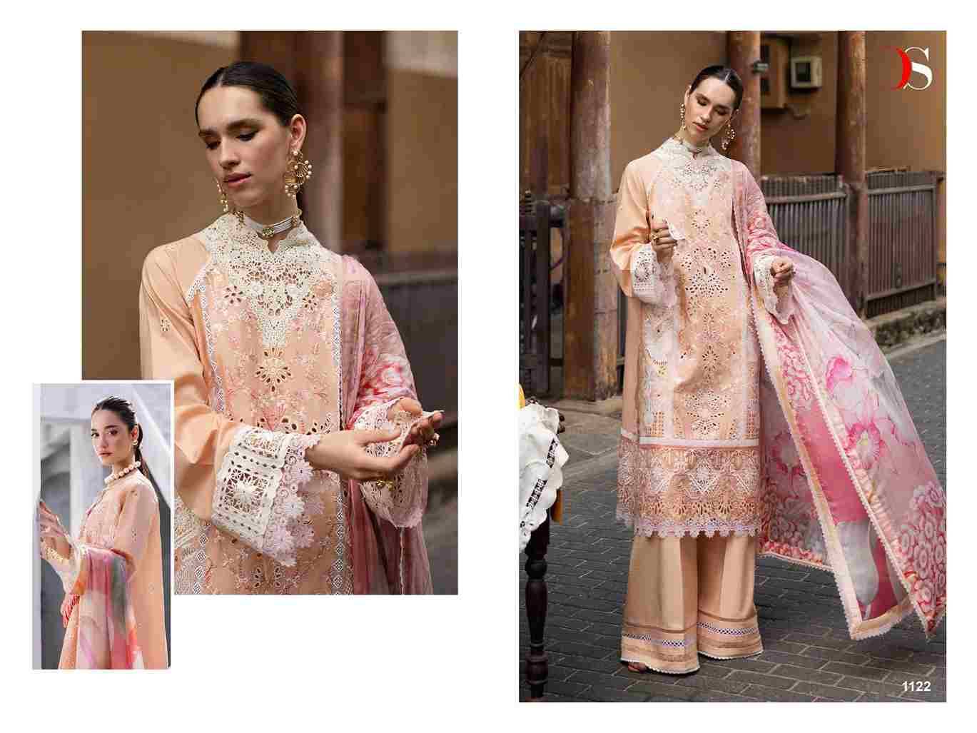 Mushq-25 By Deepsy Suits 1121 To 1126 Series Pakistani Stylish Beautiful Colourful Printed & Embroidered Party Wear & Occasional Wear Pure Cotton Dresses At Wholesale Price