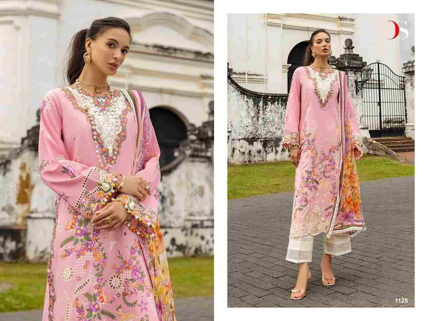 Mushq-25 By Deepsy Suits 1121 To 1126 Series Pakistani Stylish Beautiful Colourful Printed & Embroidered Party Wear & Occasional Wear Pure Cotton Dresses At Wholesale Price