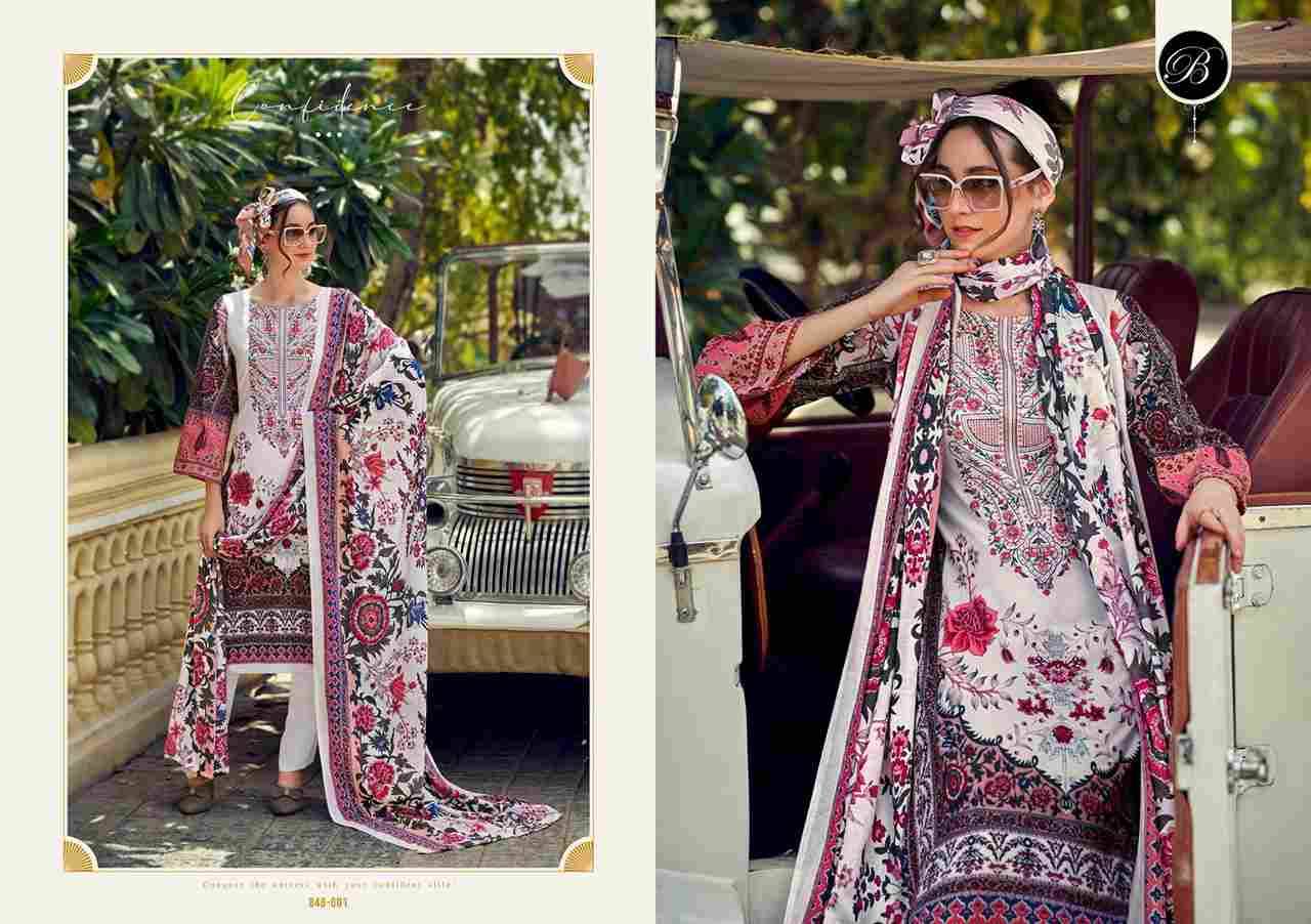 Naira Vol-106 By Belliza 848-001 To 848-008 Series Beautiful Festive Suits Stylish Fancy Colorful Casual Wear & Ethnic Wear Pure Cotton Print Dresses At Wholesale Price