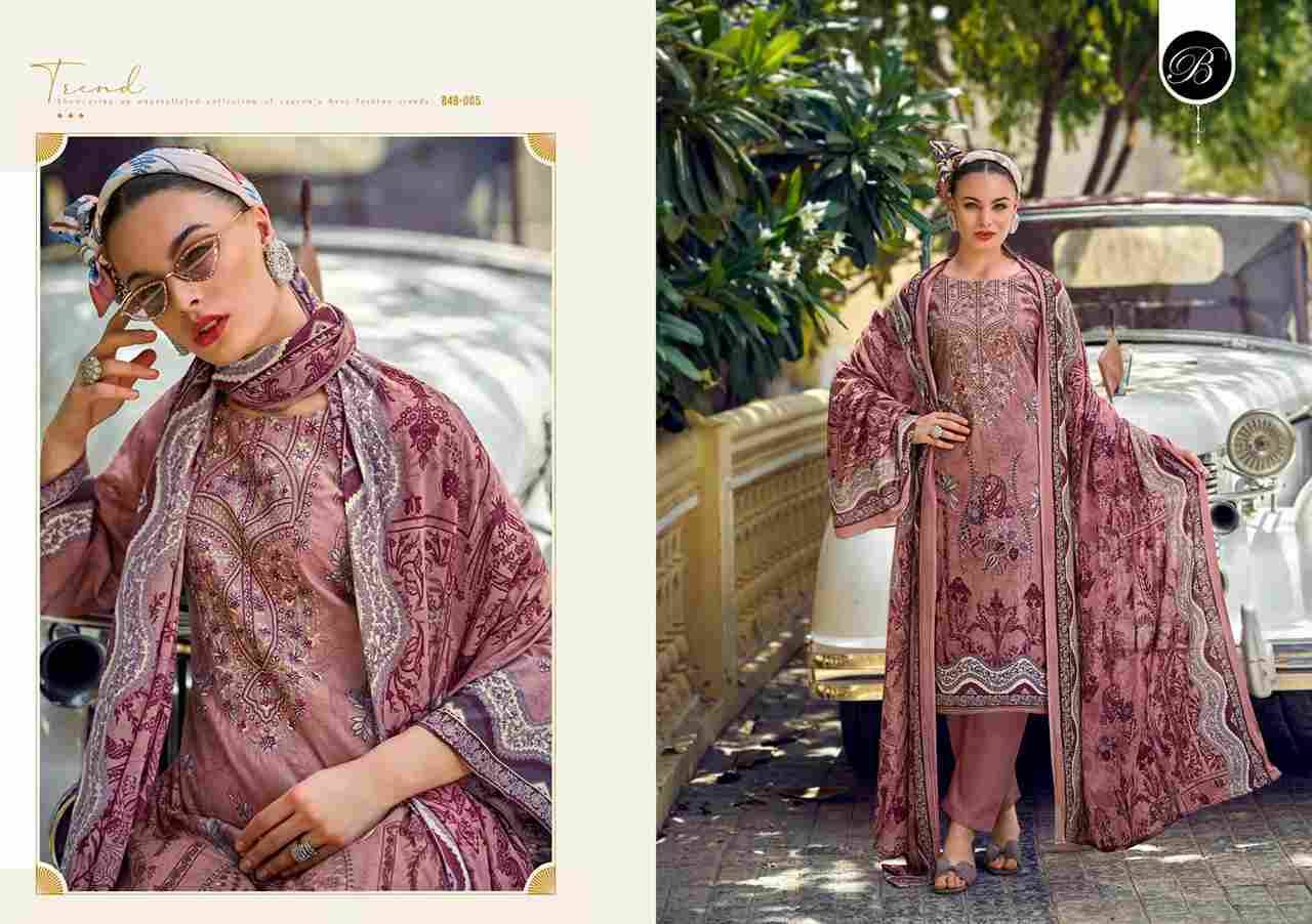 Naira Vol-106 By Belliza 848-001 To 848-008 Series Beautiful Festive Suits Stylish Fancy Colorful Casual Wear & Ethnic Wear Pure Cotton Print Dresses At Wholesale Price