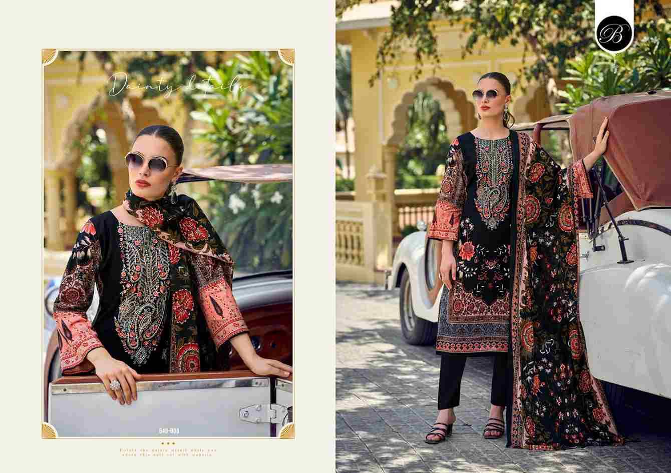 Naira Vol-106 By Belliza 848-001 To 848-008 Series Beautiful Festive Suits Stylish Fancy Colorful Casual Wear & Ethnic Wear Pure Cotton Print Dresses At Wholesale Price