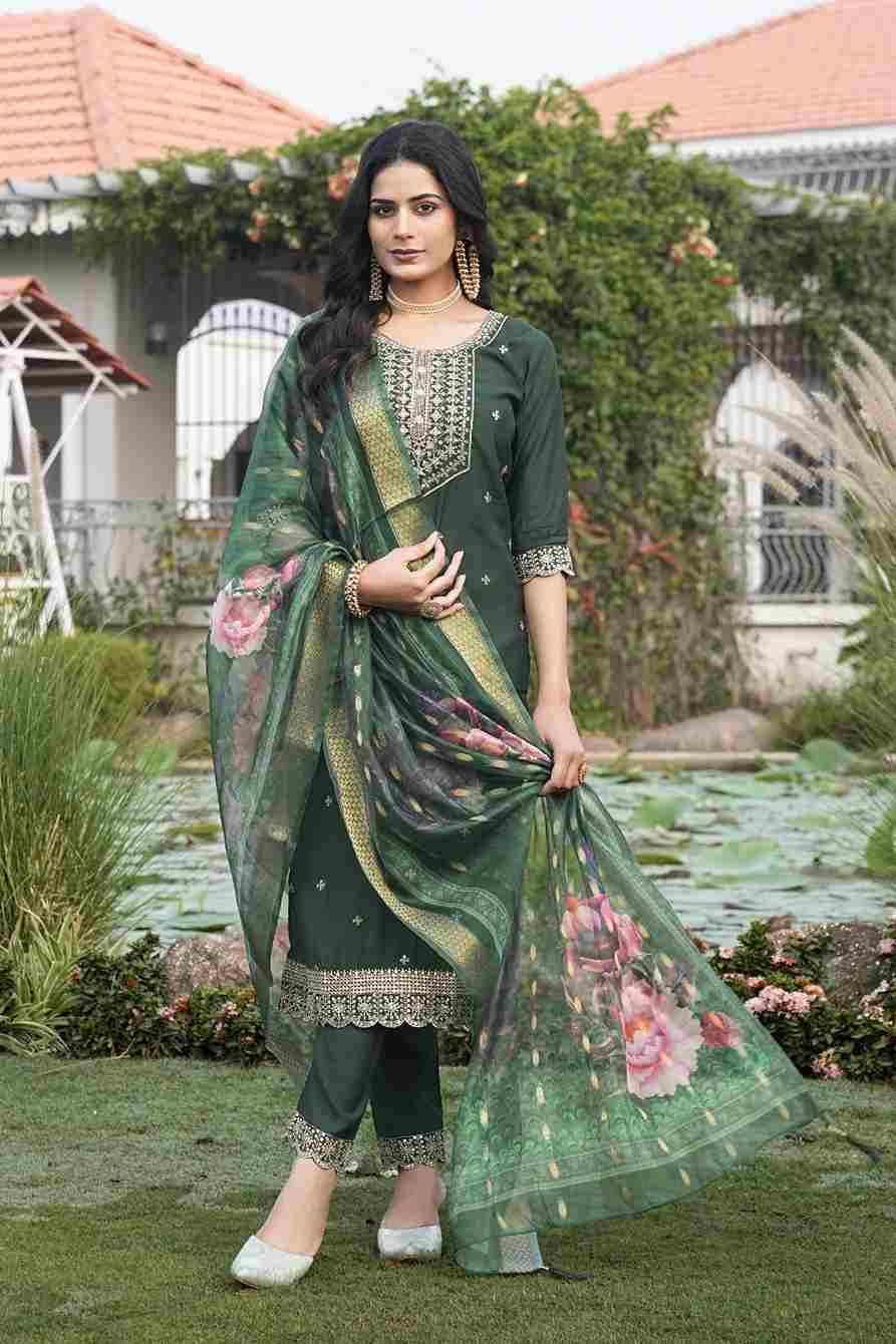 Anuza Vol-1 By Rare Lily 1001 To 1006 Series Beautiful Festive Suits Colorful Stylish Fancy Casual Wear & Ethnic Wear Roman Silk Dresses At Wholesale Price