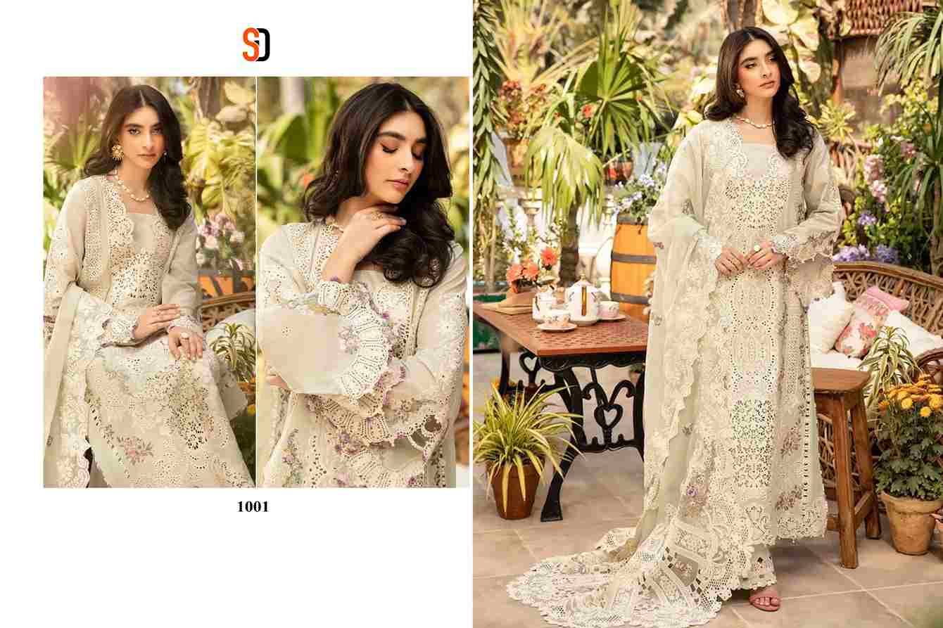 Elaf Vol-1 By Shraddha Designer 1001 To 1004 Series Designer Pakistani Suits Beautiful Stylish Fancy Colorful Party Wear & Occasional Wear Pure Cotton Print Embroidered Dresses At Wholesale Price