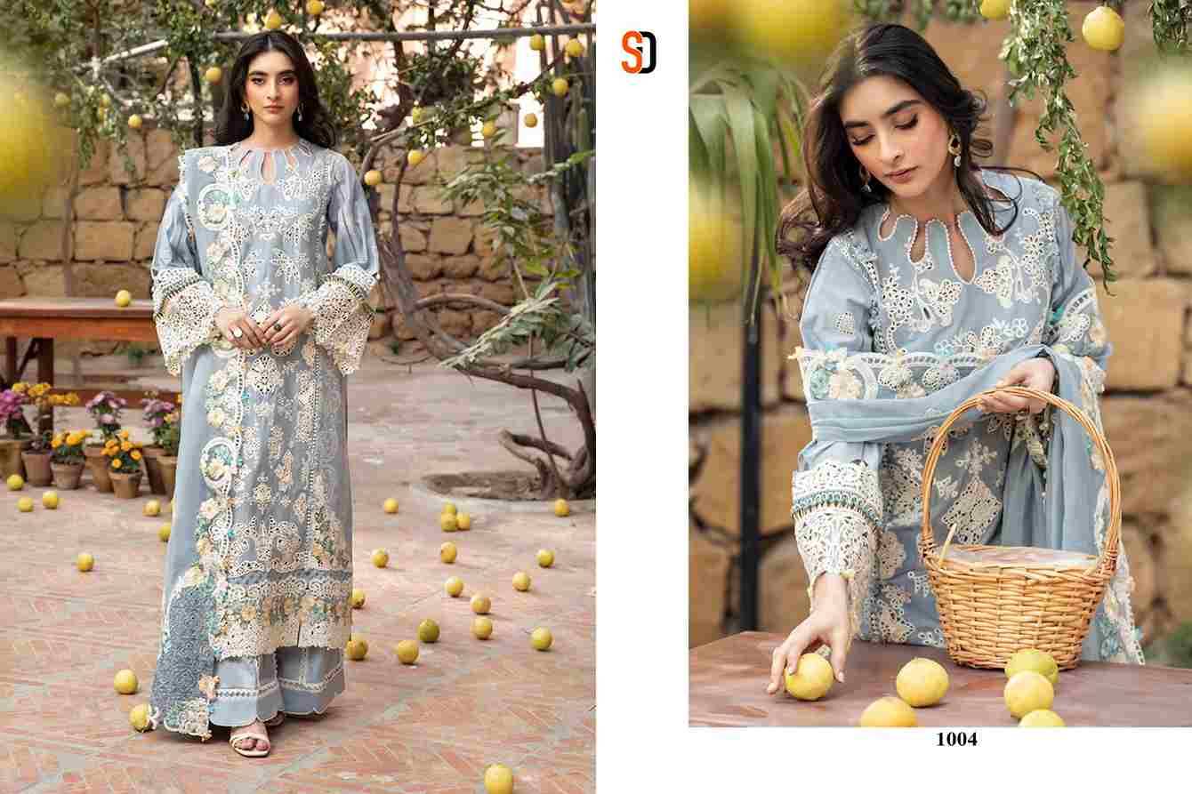 Elaf Vol-1 By Shraddha Designer 1001 To 1004 Series Designer Pakistani Suits Beautiful Stylish Fancy Colorful Party Wear & Occasional Wear Pure Cotton Print Embroidered Dresses At Wholesale Price