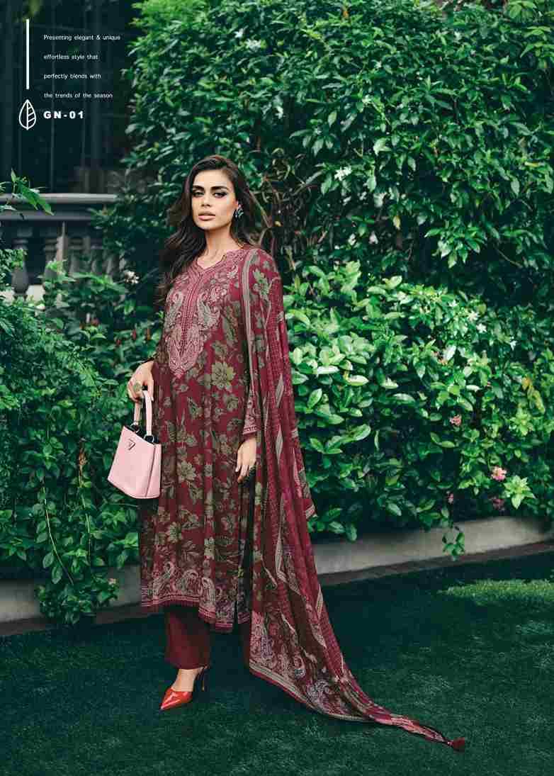 Gulnaaz Vol-3 By Varshaa 01 To 06 Series Beautiful Festive Suits Colorful Stylish Fancy Casual Wear & Ethnic Wear Viscose Muslin Dresses At Wholesale Price