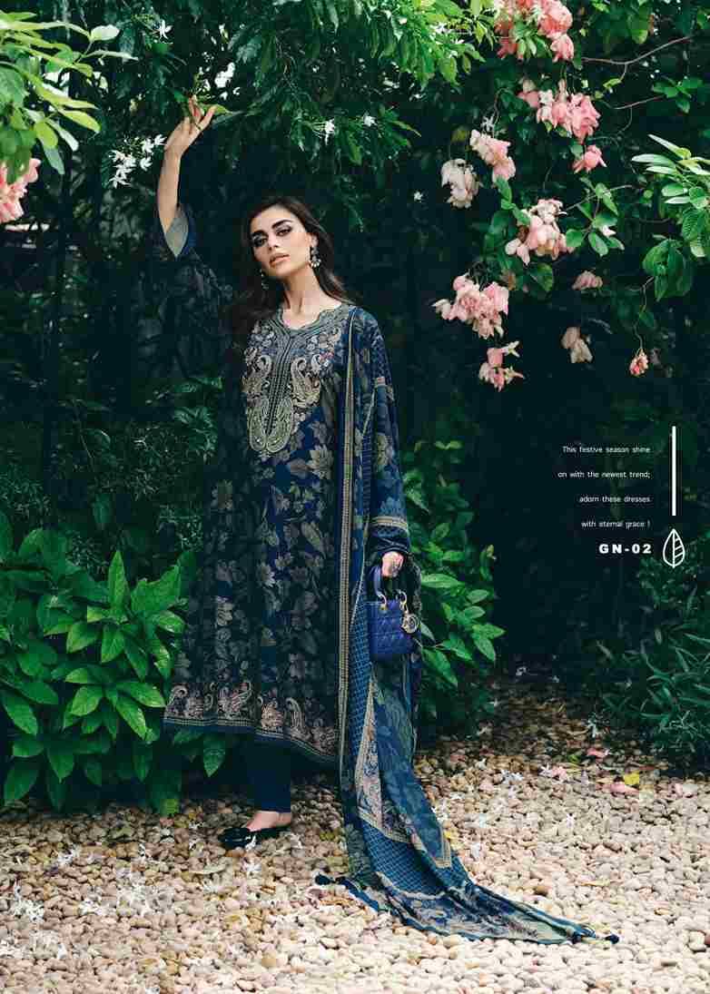 Gulnaaz Vol-3 By Varshaa 01 To 06 Series Beautiful Festive Suits Colorful Stylish Fancy Casual Wear & Ethnic Wear Viscose Muslin Dresses At Wholesale Price