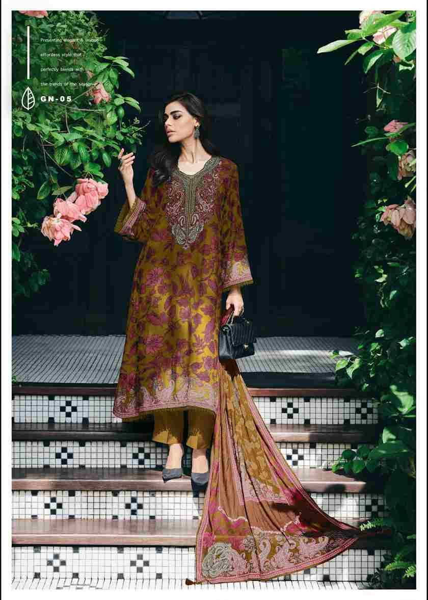 Gulnaaz Vol-3 By Varshaa 01 To 06 Series Beautiful Festive Suits Colorful Stylish Fancy Casual Wear & Ethnic Wear Viscose Muslin Dresses At Wholesale Price
