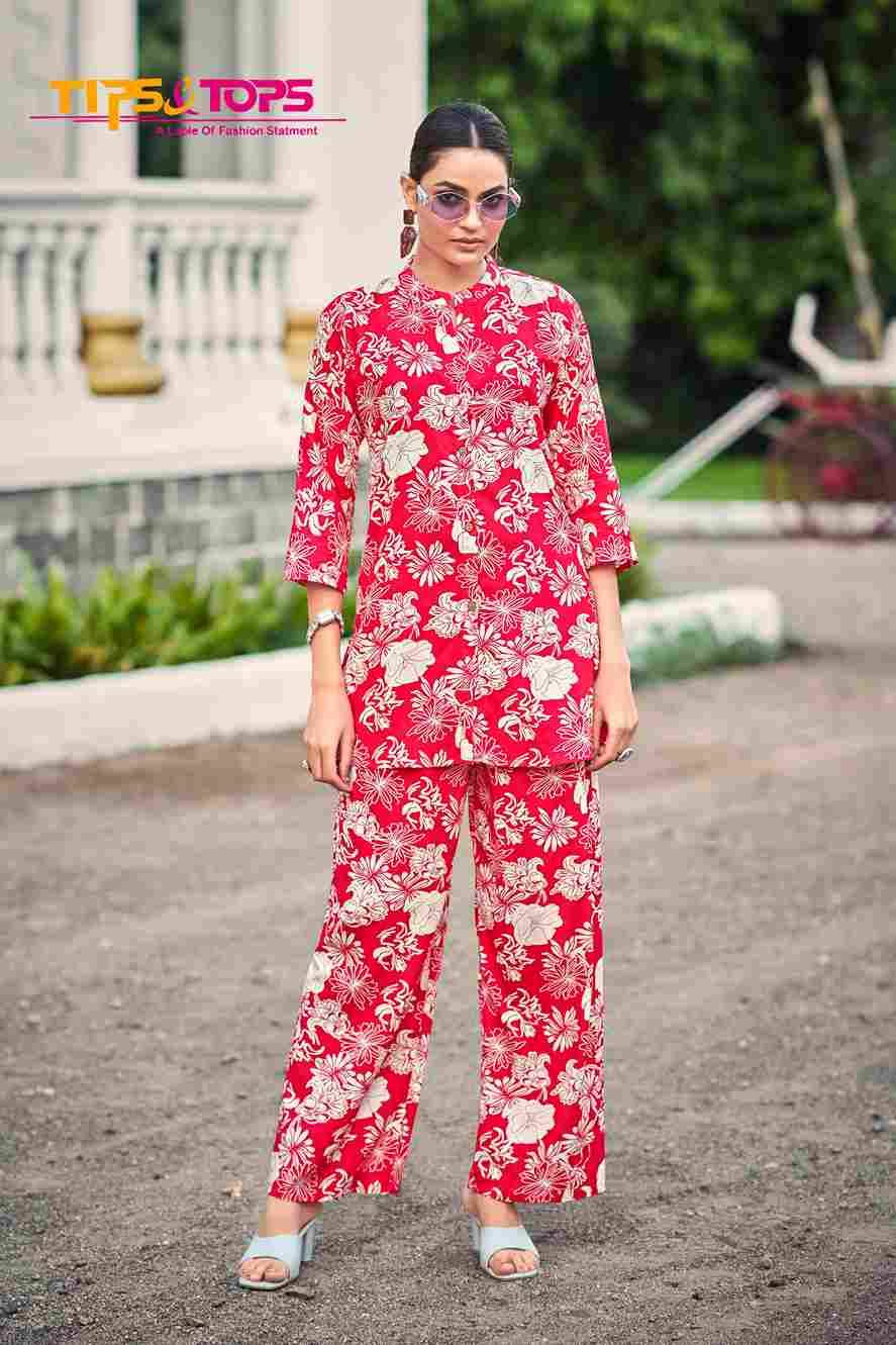 Fashion Beats Vol-11 By Tips And Tops 1001 To 1006 Series Designer Stylish Fancy Colorful Beautiful Party Wear & Ethnic Wear Collection Rayon Print Co-Ord At Wholesale Price
