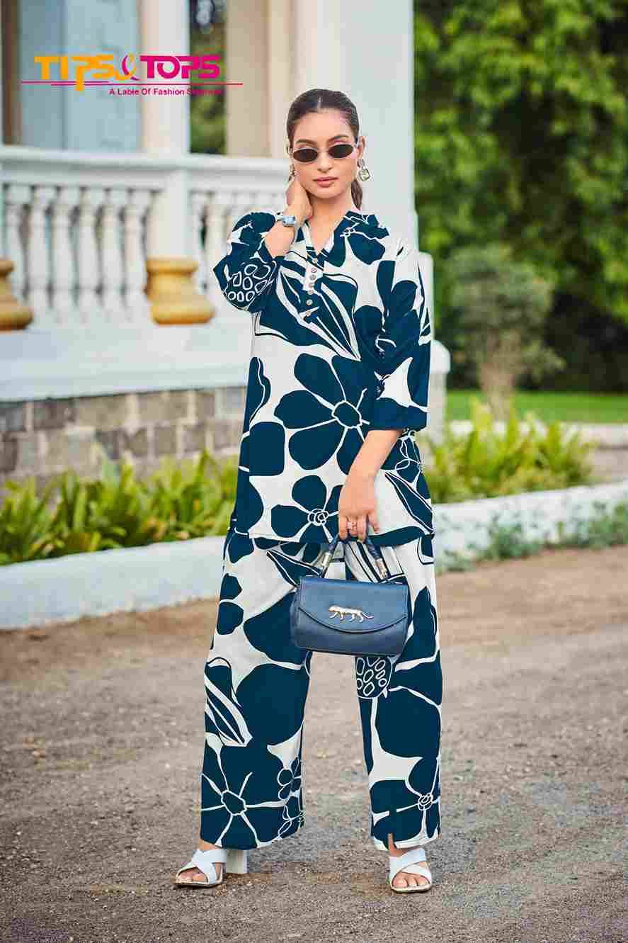 Fashion Beats Vol-11 By Tips And Tops 1001 To 1006 Series Designer Stylish Fancy Colorful Beautiful Party Wear & Ethnic Wear Collection Rayon Print Co-Ord At Wholesale Price