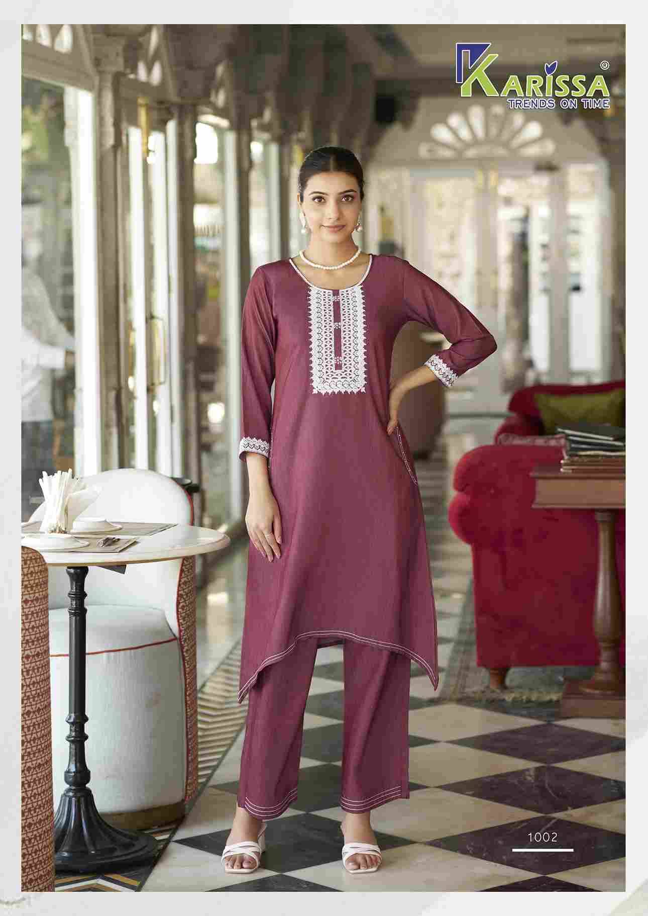Aditi By Karissa 1001 To 1004 Series Designer Stylish Fancy Colorful Beautiful Party Wear & Ethnic Wear Collection Denim Print Co-Ord At Wholesale Price