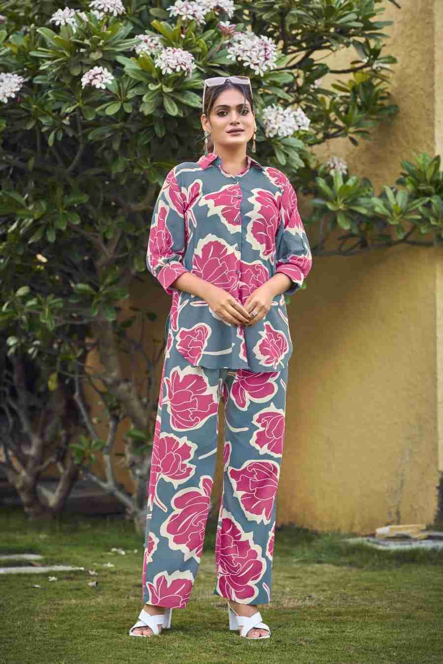 Lifestyle By Tips And Tops 1001 To 1006 Series Designer Stylish Fancy Colorful Beautiful Party Wear & Ethnic Wear Collection Rayon Print Co-Ord At Wholesale Price