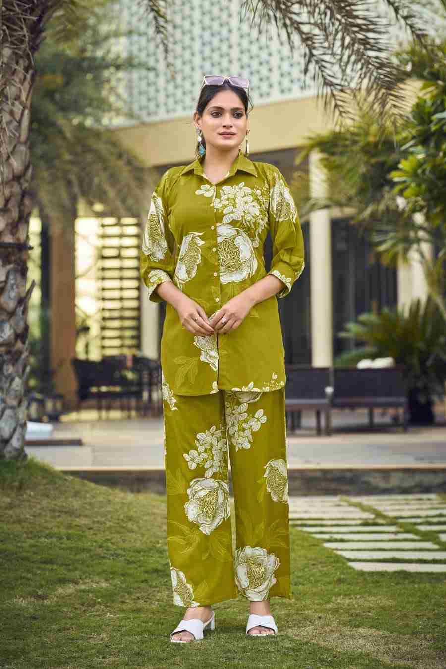 Lifestyle By Tips And Tops 1001 To 1006 Series Designer Stylish Fancy Colorful Beautiful Party Wear & Ethnic Wear Collection Rayon Print Co-Ord At Wholesale Price