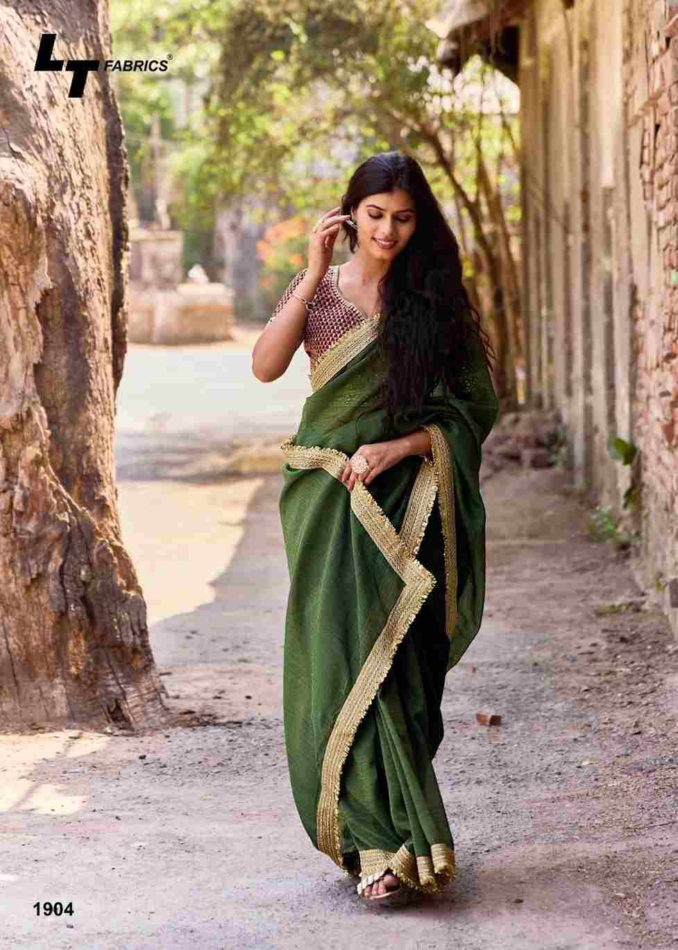 Silver Stone Vol-19 By LT Fabrics 1901 To 1904 Series Indian Traditional Wear Collection Beautiful Stylish Fancy Colorful Party Wear & Occasional Wear Fancy Sarees At Wholesale Price