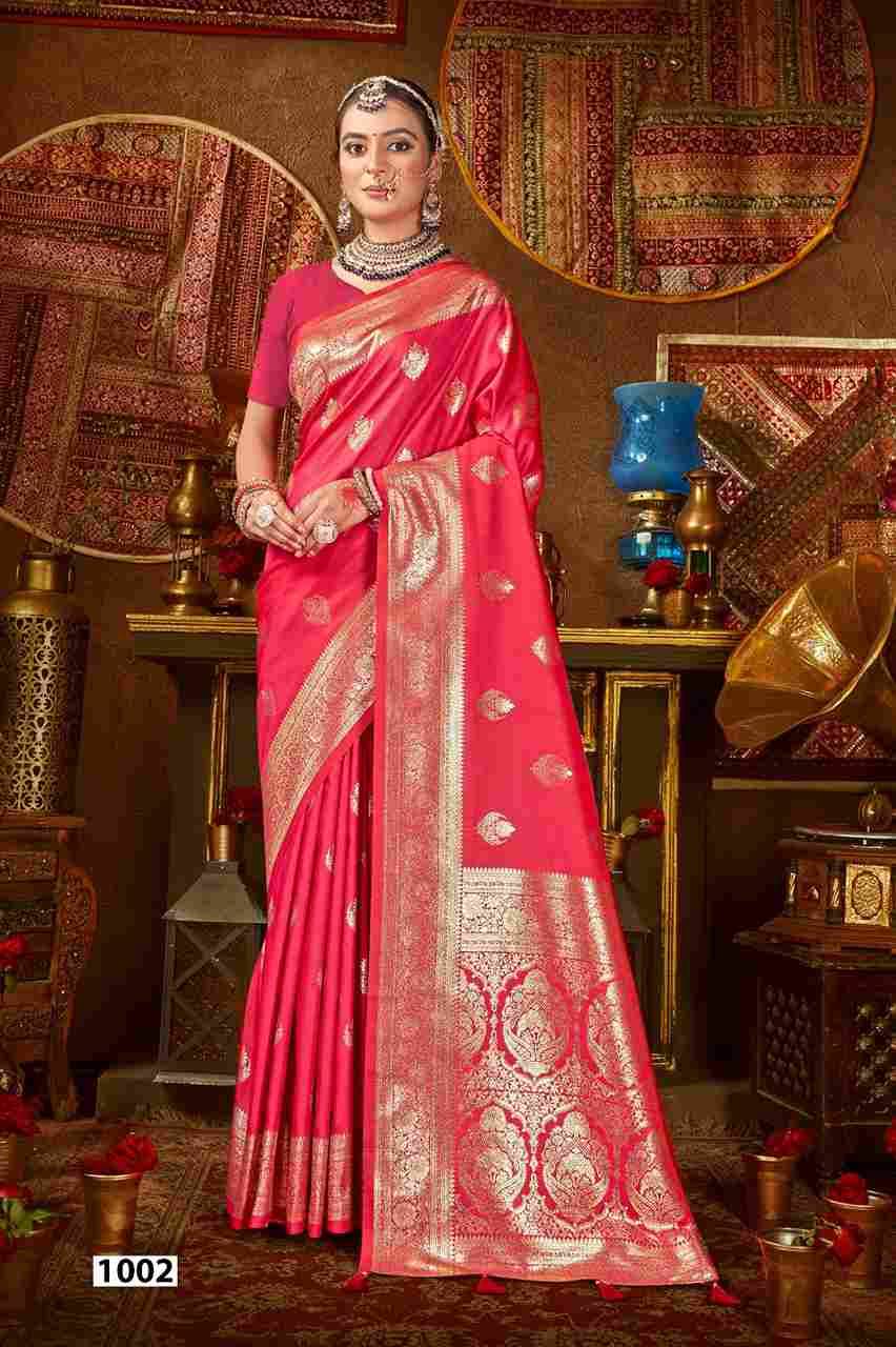 Roopmandir Silk Vol-1 By Saroj 1001 To 1006 Series Indian Traditional Wear Collection Beautiful Stylish Fancy Colorful Party Wear & Occasional Wear Soft Silk Sarees At Wholesale Price