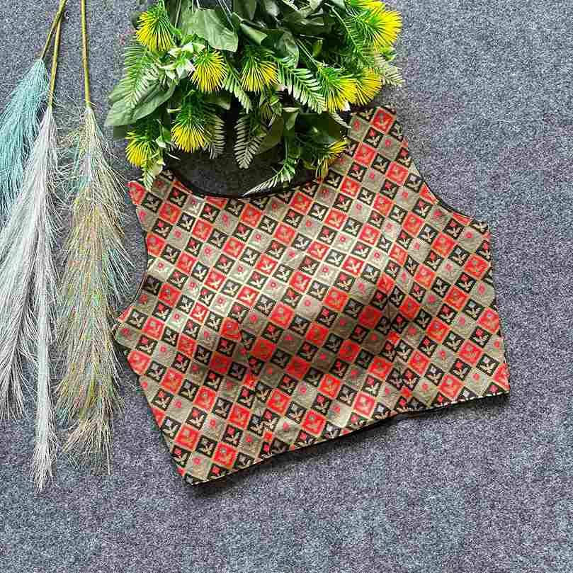 SD-1 By Kaamiri 01 To 07 Series Designer Beautiful Collection Occasional Wear & Party Wear Banarasi Blouse At Wholesale Price