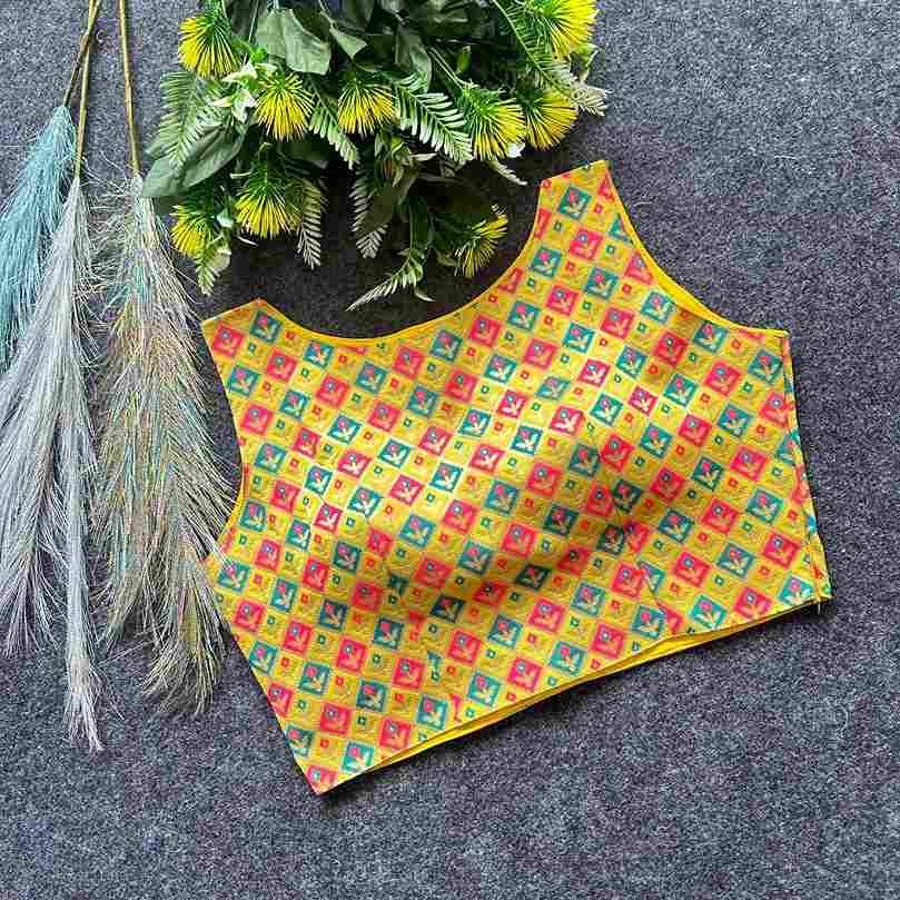 SD-1 By Kaamiri 01 To 07 Series Designer Beautiful Collection Occasional Wear & Party Wear Banarasi Blouse At Wholesale Price