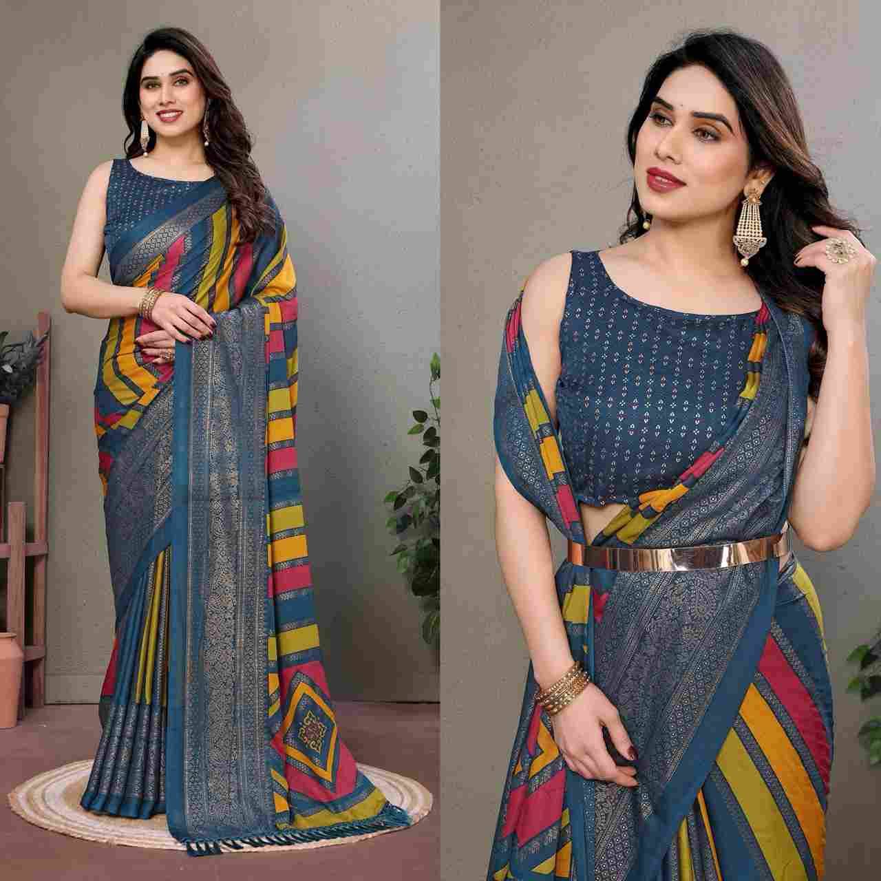 SD-2 By Fashid Wholesale 01 To 08 Series Indian Traditional Wear Collection Beautiful Stylish Fancy Colorful Party Wear & Occasional Wear Moss Silk Sarees At Wholesale Price