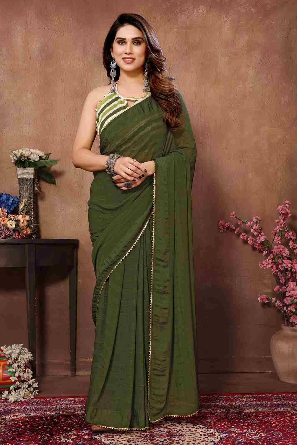 SD-4 By Fashid Wholesale 01 To 04 Series Indian Traditional Wear Collection Beautiful Stylish Fancy Colorful Party Wear & Occasional Wear Georgette Silk Sarees At Wholesale Price