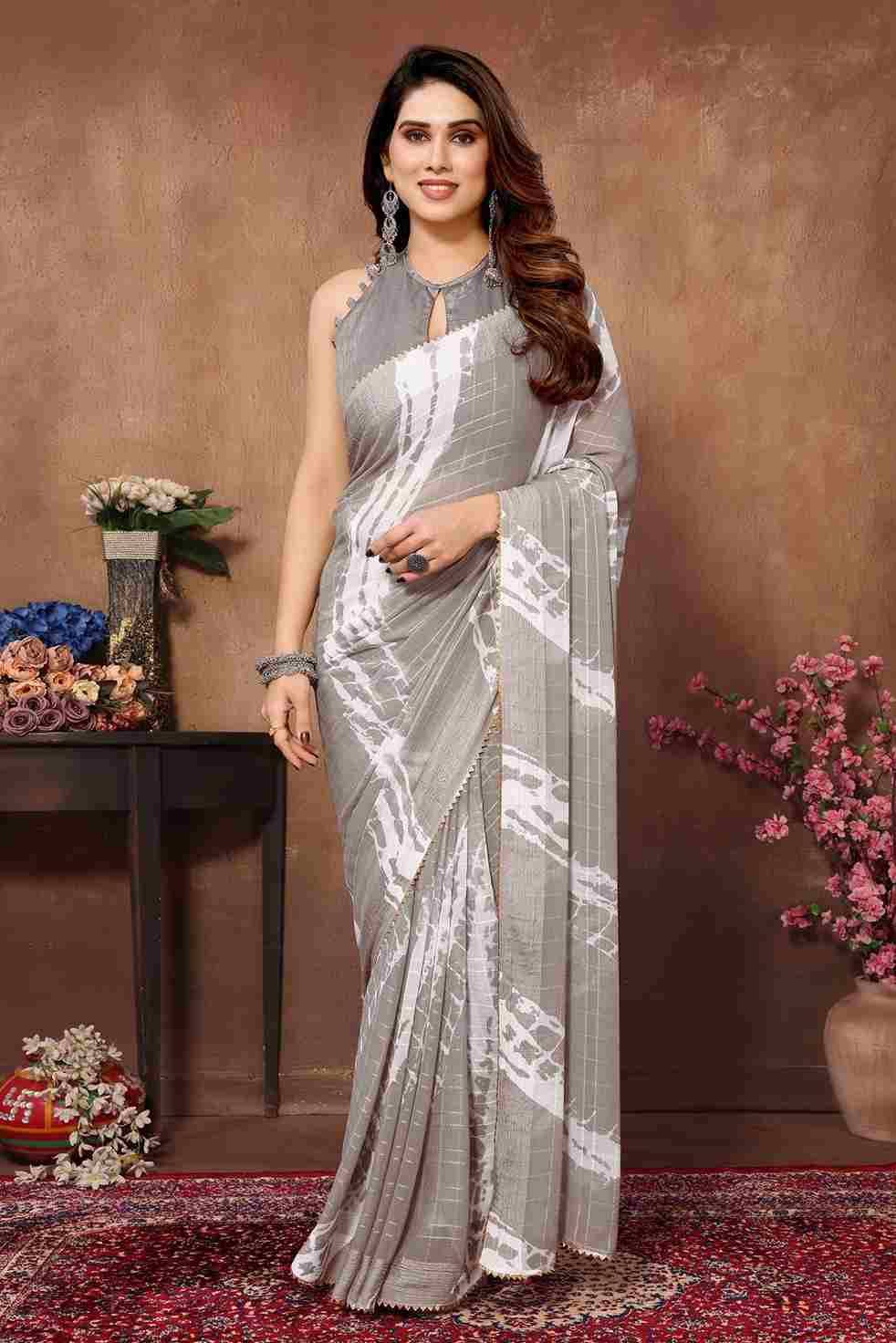 SD-4 By Fashid Wholesale 01 To 04 Series Indian Traditional Wear Collection Beautiful Stylish Fancy Colorful Party Wear & Occasional Wear Georgette Silk Sarees At Wholesale Price