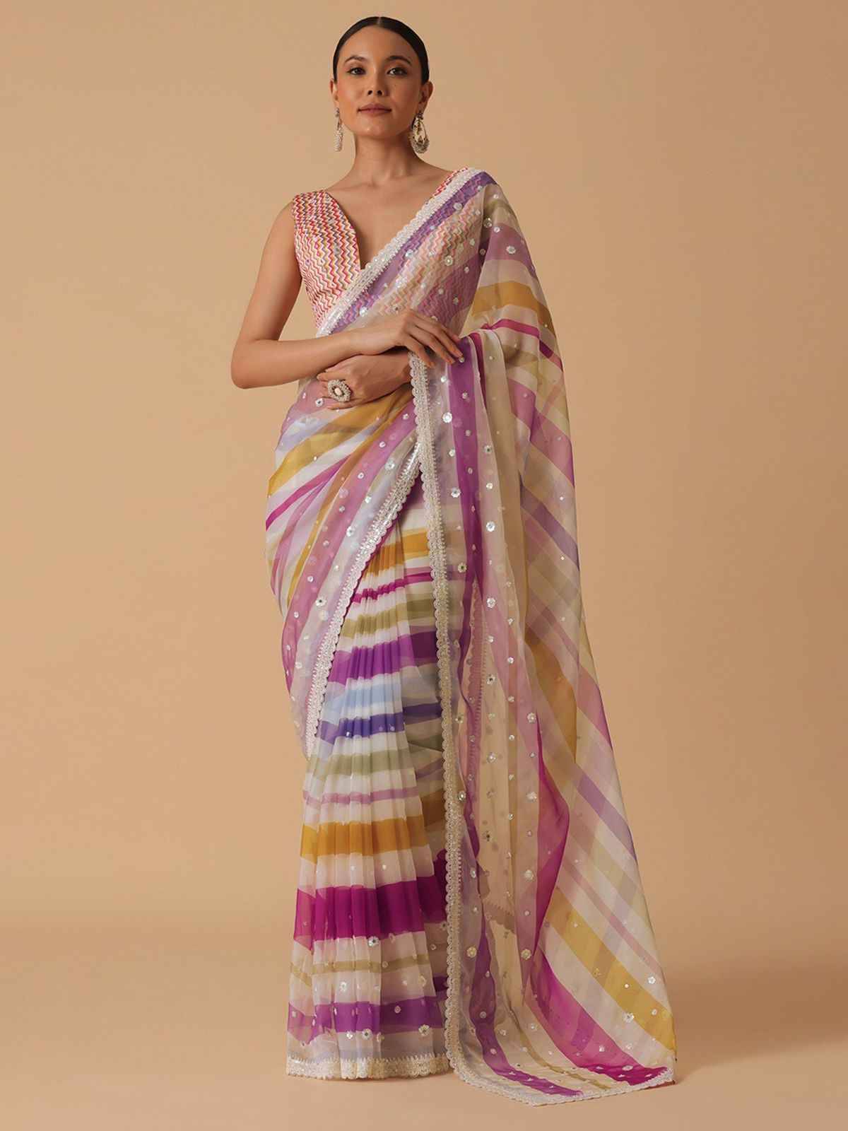 SD-7 By Fashid Wholesale 01 To 02 Series Indian Traditional Wear Collection Beautiful Stylish Fancy Colorful Party Wear & Occasional Wear Georgette Sarees At Wholesale Price