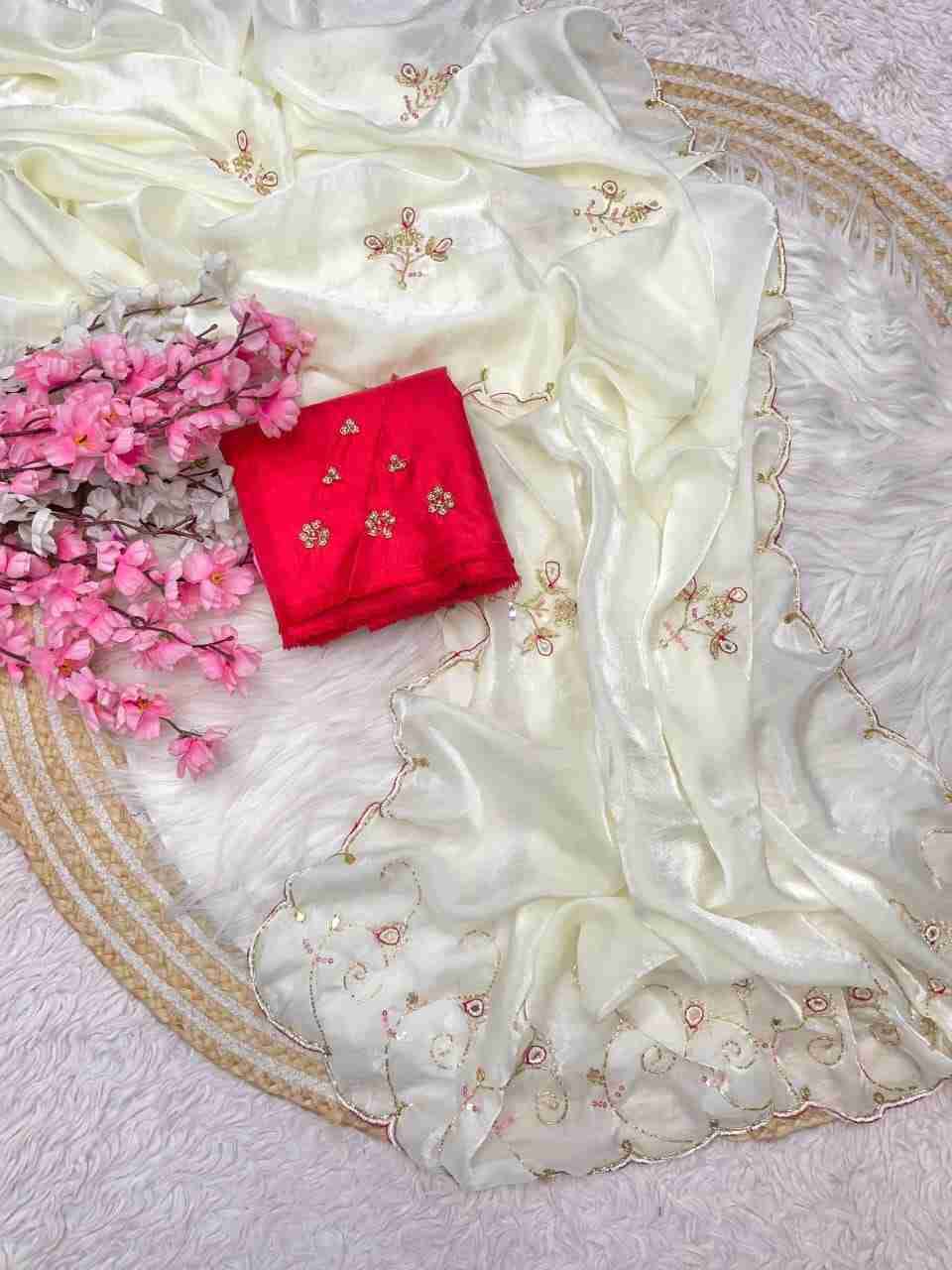 SD-9 By Fashid Wholesale 01 To 06 Series Indian Traditional Wear Collection Beautiful Stylish Fancy Colorful Party Wear & Occasional Wear Satin Sarees At Wholesale Price