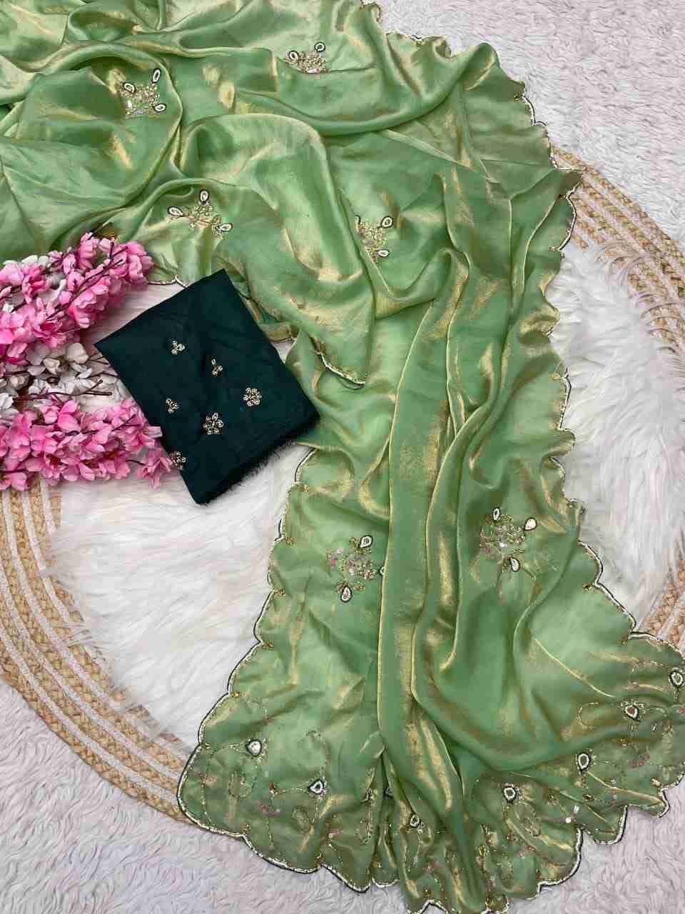 SD-9 By Fashid Wholesale 01 To 06 Series Indian Traditional Wear Collection Beautiful Stylish Fancy Colorful Party Wear & Occasional Wear Satin Sarees At Wholesale Price