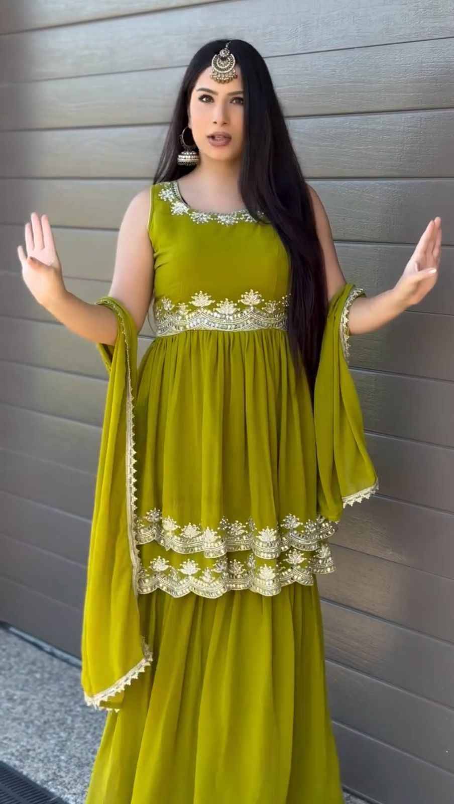 R-5860 By Fashid Wholesale Beautiful Festive Suits Colorful Stylish Fancy Casual Wear & Ethnic Wear Faux Georgette Dresses At Wholesale Price