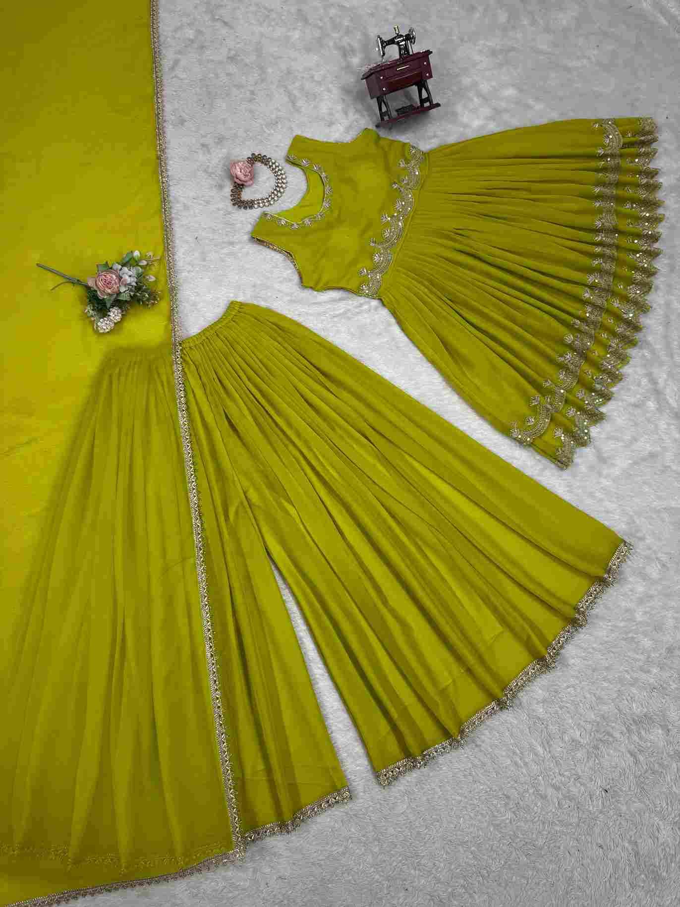 R-5860 By Fashid Wholesale Beautiful Festive Suits Colorful Stylish Fancy Casual Wear & Ethnic Wear Faux Georgette Dresses At Wholesale Price