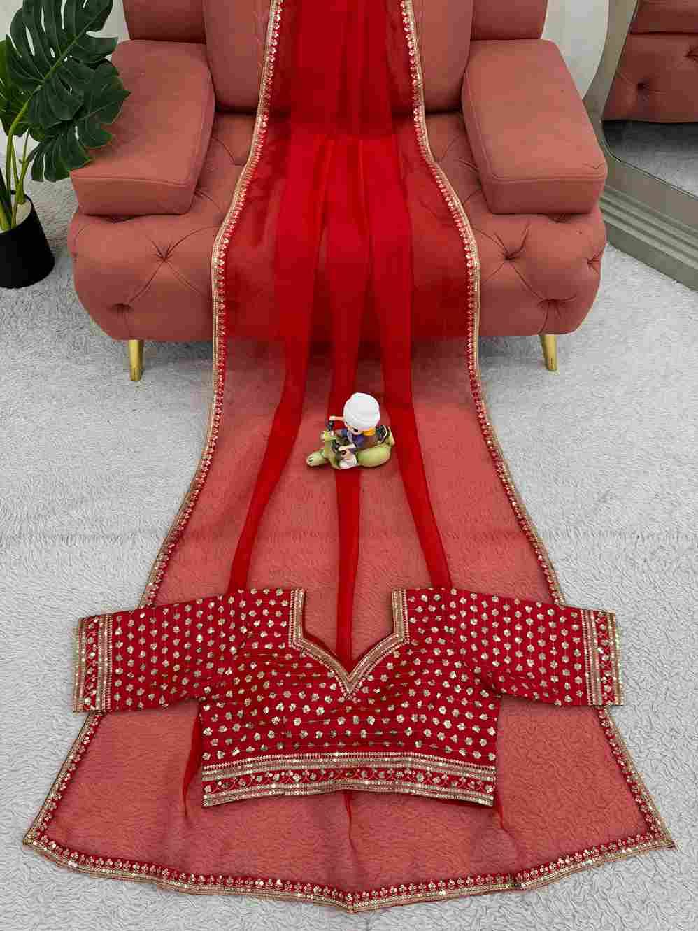 K-558 By Fashid Wholesale Indian Traditional Wear Collection Beautiful Stylish Fancy Colorful Party Wear & Occasional Wear Organza Silk Sarees At Wholesale Price
