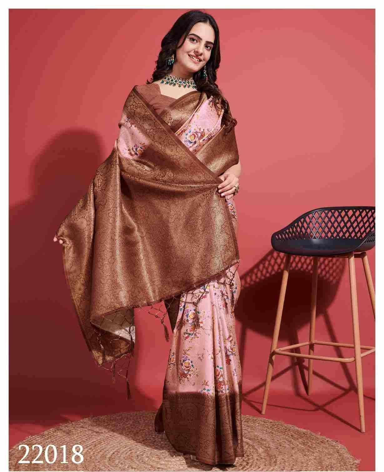 Dionne Vol-3 By Sethnic 22015 To 22019 Series Indian Traditional Wear Collection Beautiful Stylish Fancy Colorful Party Wear & Occasional Wear Fancy Sarees At Wholesale Price