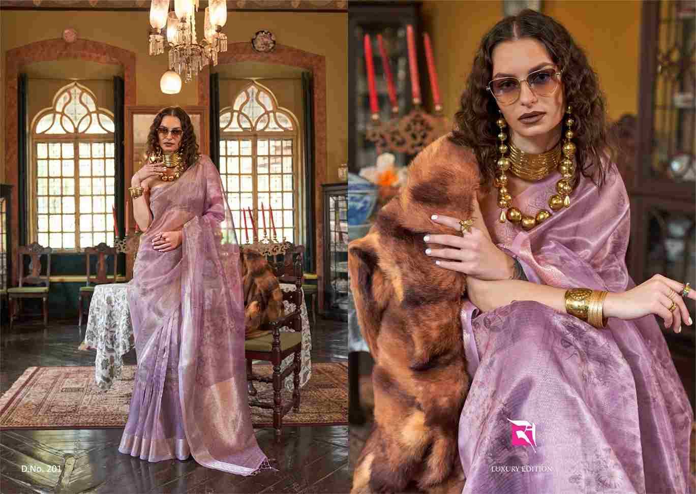 Essence By Sasural 201 To 206 Series Indian Traditional Wear Collection Beautiful Stylish Fancy Colorful Party Wear & Occasional Wear Banarasi Sarees At Wholesale Price