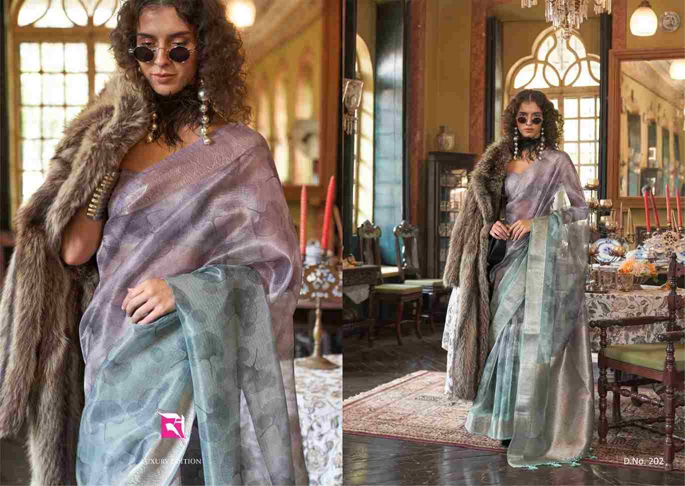 Essence By Sasural 201 To 206 Series Indian Traditional Wear Collection Beautiful Stylish Fancy Colorful Party Wear & Occasional Wear Banarasi Sarees At Wholesale Price